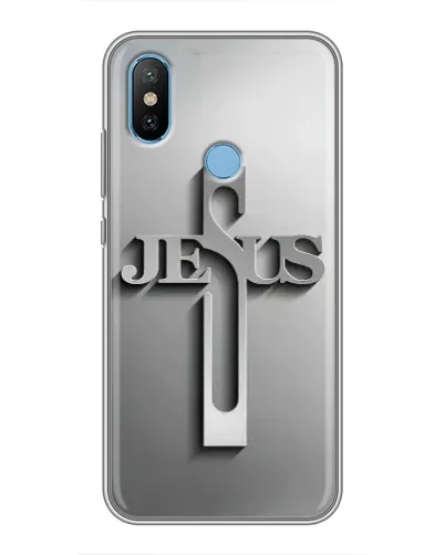 Чохол для Xiaomi Mi6X з картинкою «Металевий хрест Jesus» Чохол для Xiaomi Mi6X з картинкою «Металевий хрест Jesus»