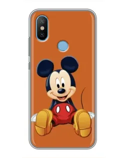 Чохол для Xiaomi Mi6X з картинкою «Міккі відпочиває»
