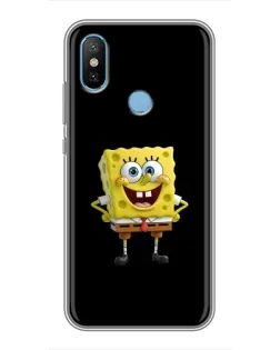 Чохол для Xiaomi Mi6X з картинкою «Класичний Губка Боб»