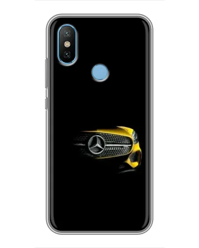 Чехол для Xiaomi Mi6X с картинкой «Mercedes — ретро стиль»