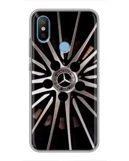 Чехол для Xiaomi Mi6X с картинкой «Диск Mercedes»