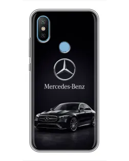 Чехол для Xiaomi Mi6X с картинкой «Mercedes — решетка радиатора»