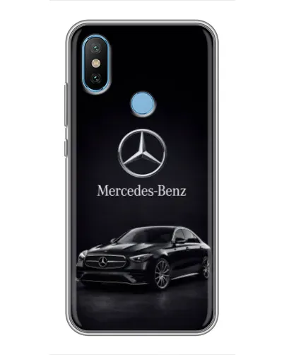 Чехол для Xiaomi Mi6X с картинкой «Mercedes — решетка радиатора»