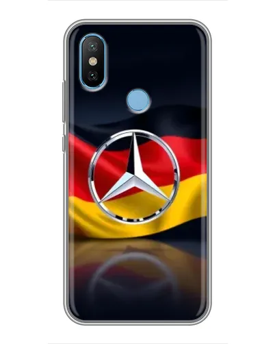 Чехол для Xiaomi Mi6X с картинкой «Mercedes — флаг Германии»