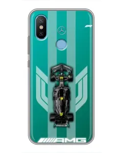 Чехол для Xiaomi Mi6X с картинкой «Mercedes AMG Petronas»