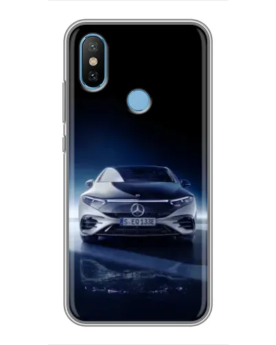 Чехол для Xiaomi Mi6X с картинкой «Ночной Mercedes EQ»