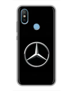 Чехол для Xiaomi Mi6X с картинкой «Mercedes классический лого»