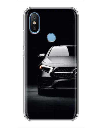 Чехол для Xiaomi Mi6X с картинкой «Свет фар Mercedes»
