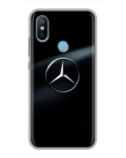 Чохол для Xiaomi Mi6X з картинкою «Mercedes на металі»