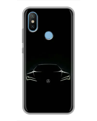 Чохол для Xiaomi Mi6X з картинкою «Mercedes — силует авто» Чохол для Xiaomi Mi6X з картинкою «Mercedes — силует авто»