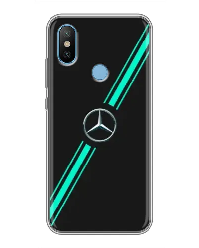 Чохол для Xiaomi Mi6X з картинкою «Спортивні лінії Mercedes» Чохол для Xiaomi Mi6X з картинкою «Спортивні лінії Mercedes»