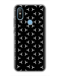 Чохол для Xiaomi Mi6X з картинкою «Mercedes паттерн зірок»
