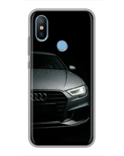 Чехол для Xiaomi Mi6X с картинкой «Audi — детализация кузова»