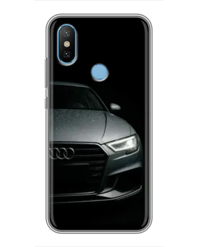 Чехол для Xiaomi Mi6X с картинкой «Audi — детализация кузова»