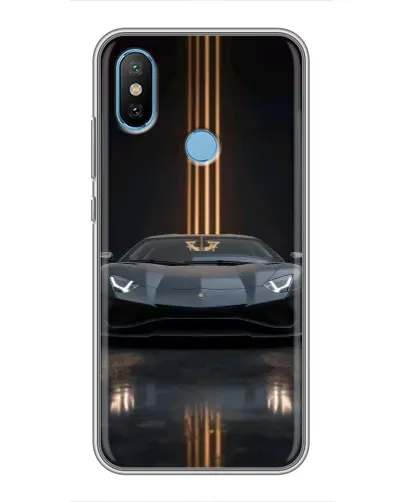 Чехол для Xiaomi Mi6X с картинкой «Lamborghini золотые линии» Чехол для Xiaomi Mi6X с картинкой «Lamborghini золотые линии»