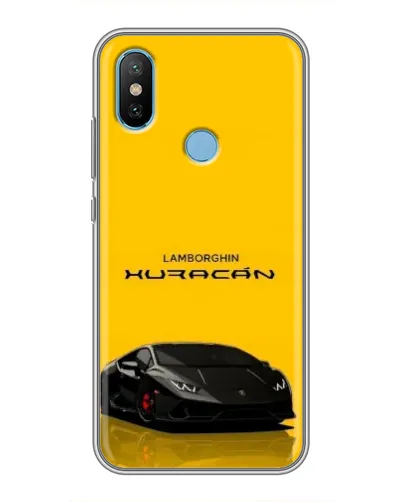 Чехол для Xiaomi Mi6X с картинкой «Lamborghini Huracan черный» Чехол для Xiaomi Mi6X с картинкой «Lamborghini Huracan черный»