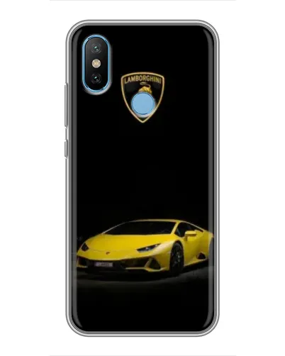 Чехол для Xiaomi Mi6X с картинкой «Lamborghini желтый акцент» Чехол для Xiaomi Mi6X с картинкой «Lamborghini желтый акцент»
