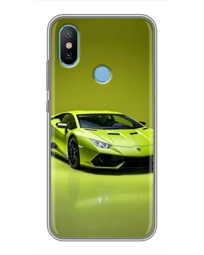 Чехол для Xiaomi Mi6X с картинкой «Салатовый Lamborghini Huracan» Чехол для Xiaomi Mi6X с картинкой «Салатовый Lamborghini Huracan»