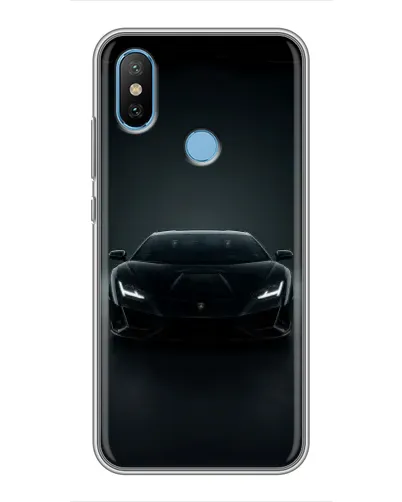 Чехол для Xiaomi Mi6X с картинкой «Черный Lamborghini Aventador» Чехол для Xiaomi Mi6X с картинкой «Черный Lamborghini Aventador»