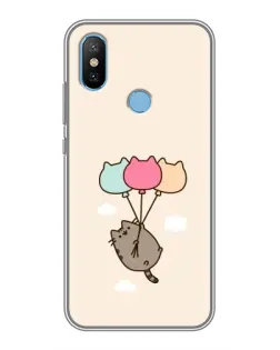 Чехол для Xiaomi Mi6X с картинкой «Пушин на шариках»