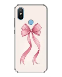 Чохол для Xiaomi Mi6X з картинкою «Рожевий бант»