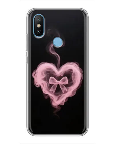 Чохол для Xiaomi Mi6X з картинкою «Димчасте серце» Чохол для Xiaomi Mi6X з картинкою «Димчасте серце»