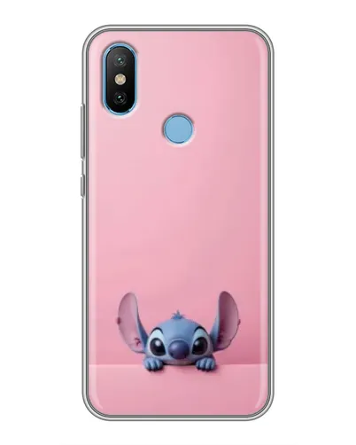 Чехол для Xiaomi Mi6X с картинкой «Stitch выглядывает»