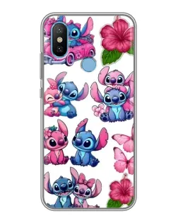 Чехол для Xiaomi Mi6X с картинкой «Стикеры Stitch и Angel» Чехол для Xiaomi Mi6X с картинкой «Стикеры Stitch и Angel»