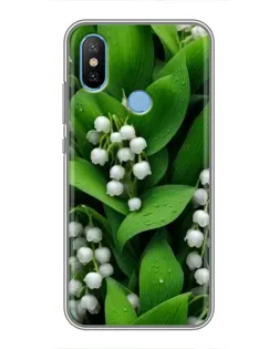 Чехол для Xiaomi Mi6X с картинкой «Ландыши в зелени»