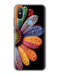 Чехол для Xiaomi Mi6X с картинкой «Радужный цветок»