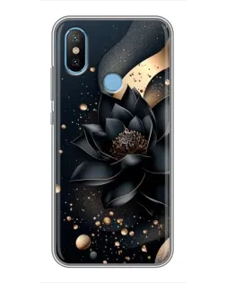 Чехол для Xiaomi Mi6X с картинкой «Черный лотос»