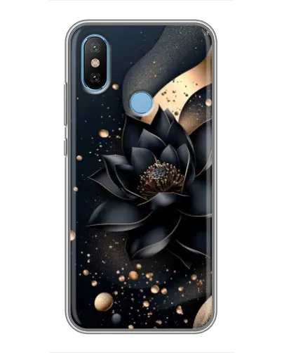 Чехол для Xiaomi Mi6X с картинкой «Черный лотос»