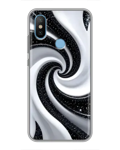 Чохол для Xiaomi Mi6X з картинкою «Чорно-біла спіраль» Чохол для Xiaomi Mi6X з картинкою «Чорно-біла спіраль»