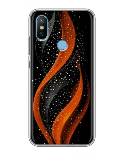 Чохол для Xiaomi Mi6X з картинкою «Вогняна зоряна хвиля» Чохол для Xiaomi Mi6X з картинкою «Вогняна зоряна хвиля»