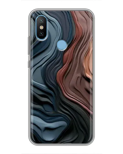 Чохол для Xiaomi Mi6X з картинкою «Кольорові хвилі каньйону» Чохол для Xiaomi Mi6X з картинкою «Кольорові хвилі каньйону»