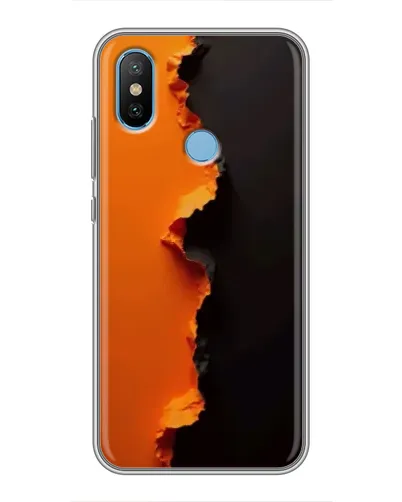 Чохол для Xiaomi Mi6X з картинкою «Помаранчевий розлом» Чохол для Xiaomi Mi6X з картинкою «Помаранчевий розлом»