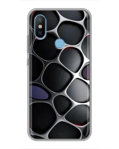 Чохол для Xiaomi Mi6X з картинкою «Об'ємна темна решітка» Чохол для Xiaomi Mi6X з картинкою «Об'ємна темна решітка»