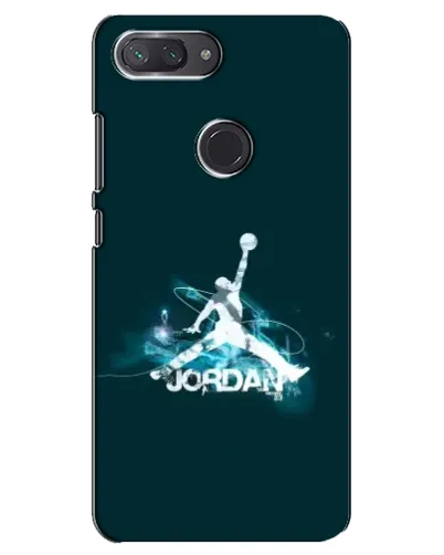 Чохол для Xiaomi Mi 8 Lite з картинкою «Jordan Blue Fire» Чохол для Xiaomi Mi 8 Lite з картинкою «Jordan Blue Fire»