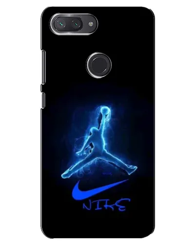 Чохол для Xiaomi Mi 8 Lite з картинкою «Jordan Neon Blue» Чохол для Xiaomi Mi 8 Lite з картинкою «Jordan Neon Blue»