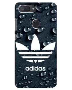 Чохол для Xiaomi Mi 8 Lite з картинкою «Adidas Trefoil Blue»