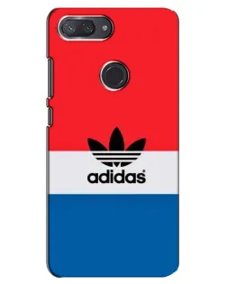 Чохол для Xiaomi Mi 8 Lite з картинкою «Adidas Retro Block»