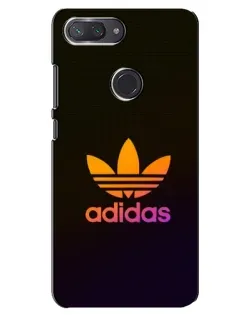 Чохол для Xiaomi Mi 8 Lite з картинкою «Градієнт Adidas»