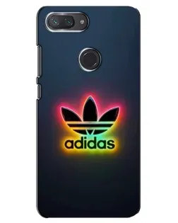 Чохол для Xiaomi Mi 8 Lite з картинкою «Неоновий Adidas»