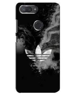 Чохол для Xiaomi Mi 8 Lite з картинкою «Абстрактний дим Adidas»