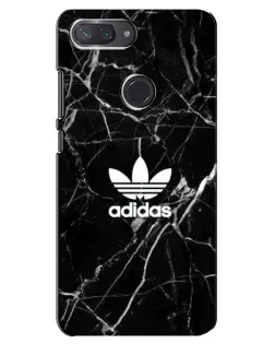 Чохол для Xiaomi Mi 8 Lite з картинкою «Білий мармур Adidas»