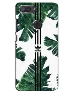 Чохол для Xiaomi Mi 8 Lite з картинкою «Пальмове листя адідас»