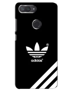 Чохол для Xiaomi Mi 8 Lite з картинкою «Adidas з діагональними смугами»