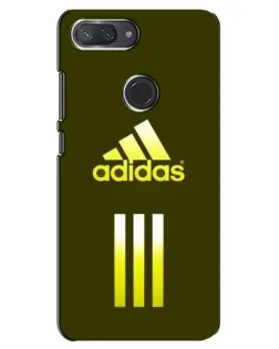 Чохол для Xiaomi Mi 8 Lite з картинкою «Оливковий градієнт Adidas»