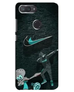 Чохол для Xiaomi Mi 8 Lite з картинкою «Спортивний арт Nike»