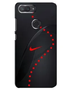 Чохол для Xiaomi Mi 8 Lite з картинкою «Абстрактний дизайн Nike»